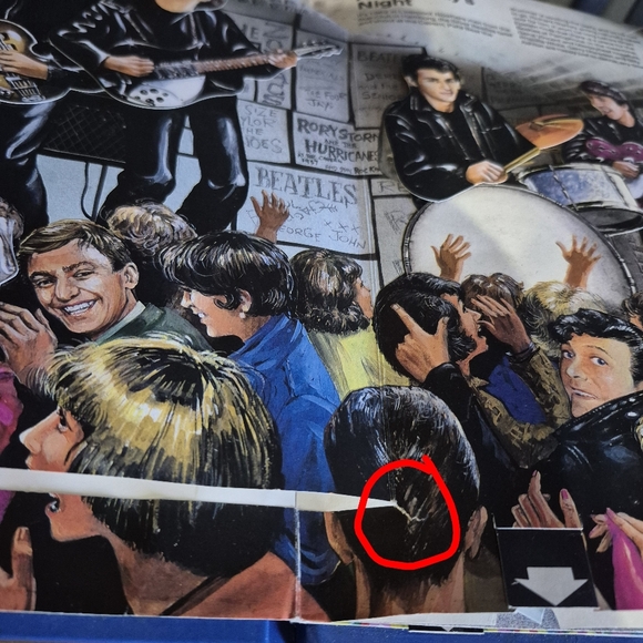 The Beatles Lyrics Hardcover Book & Bonus Beatles Pop up Book - Picture 16 of 16